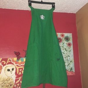 Official Starbucks 2 Pocket Apron Halloween